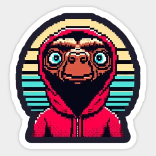 Hoodie E.T. Sticker